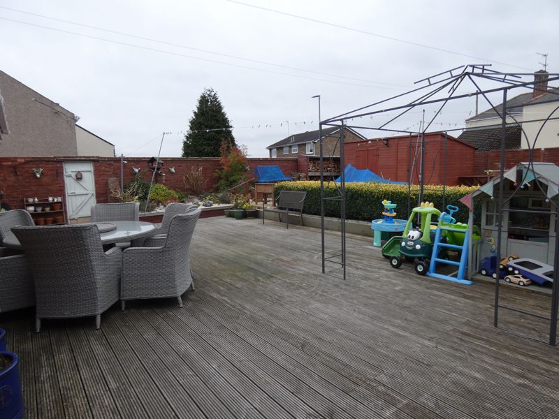 Rear Garden/Decking Area- click for photo gallery
